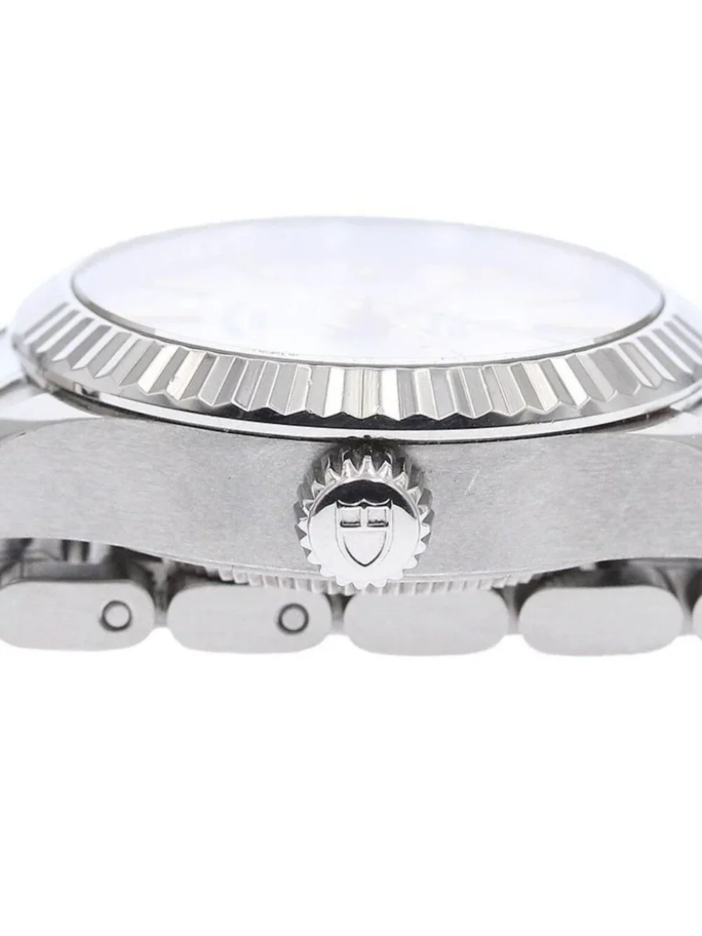 TUDOR Style 12110 Date Silver Dial Automatic Ladies Watch_955687